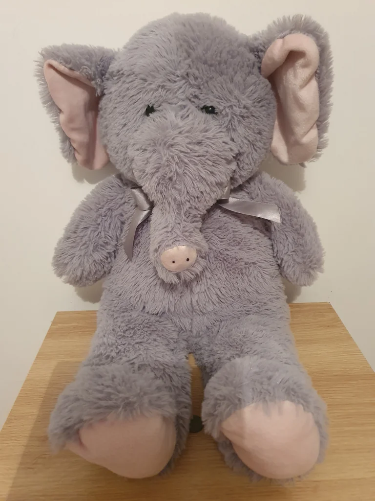 Peluche éléphant 